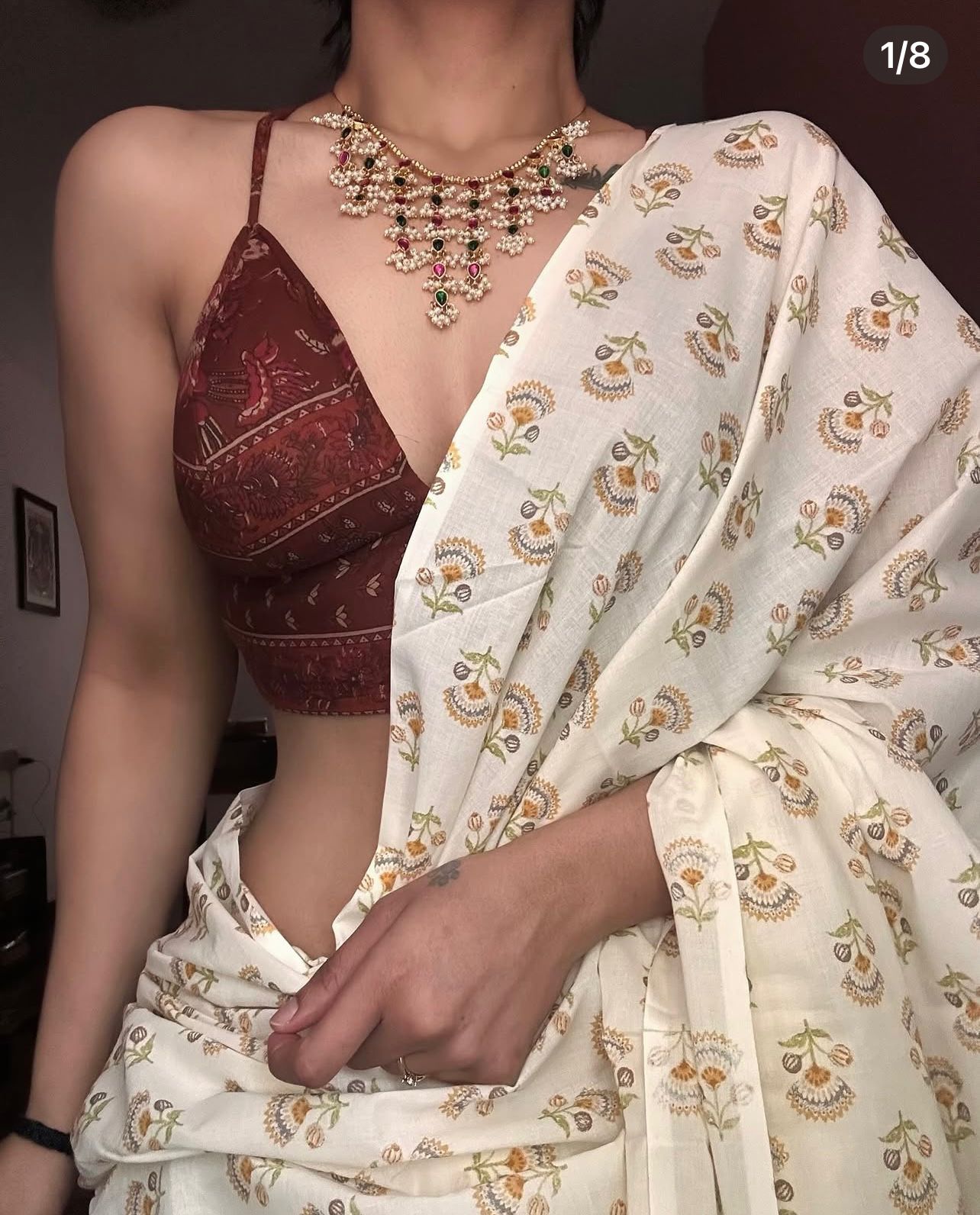 New Designer Fancy Look Fancy Saree With With Designer Blouse
