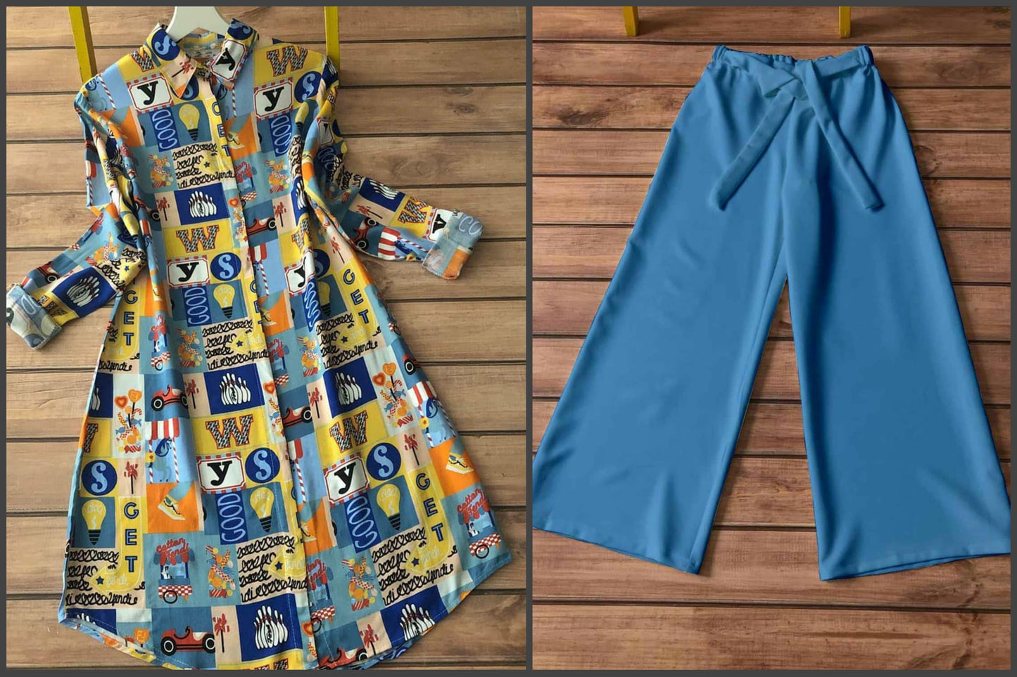 New Stylish Rayon Kurti With Imported Stretchable Plazzo
