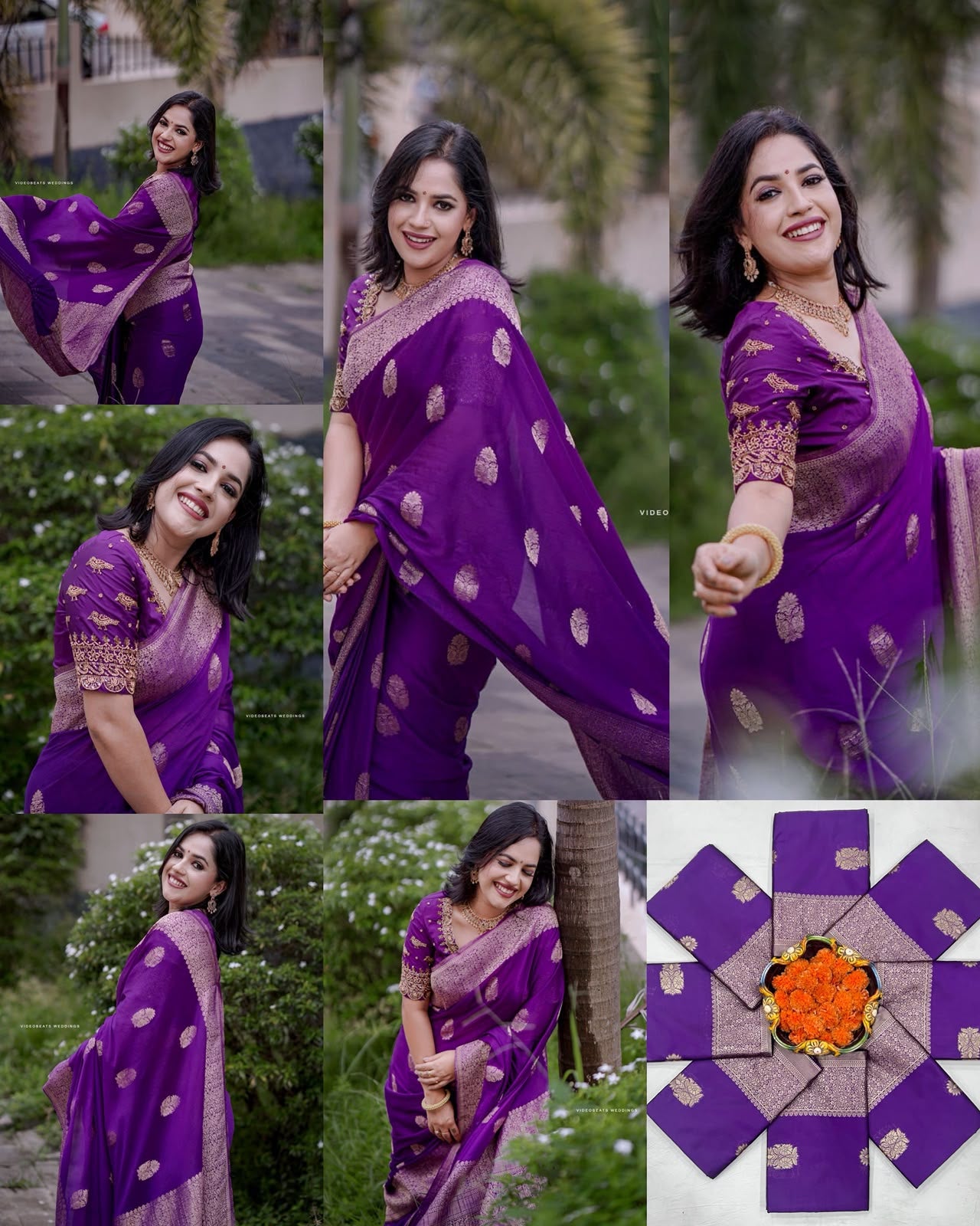 Attractive Look Soft Silk Designer Saree With Blouse