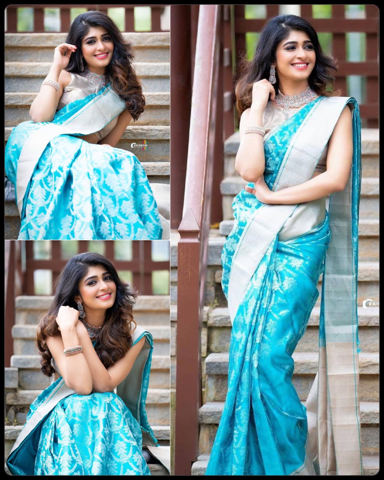 Beautiful Look Soft Silk Designer Saree With Blouse