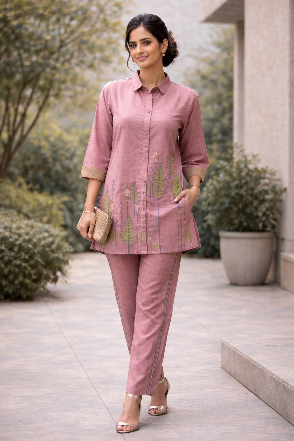 Unique Cotton Cord Set For Office, College & Everyday Casual Wear (Copy)