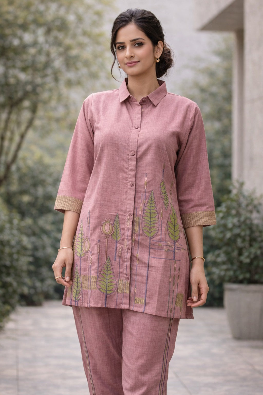 Unique Cotton Cord Set For Office, College & Everyday Casual Wear (Copy)