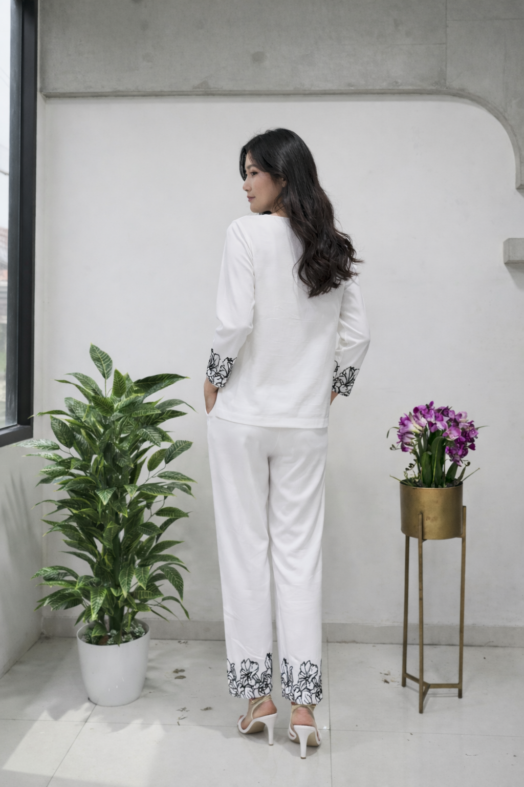 Fancy Cotton Cord Set For Office, College & Everyday Casual Wear