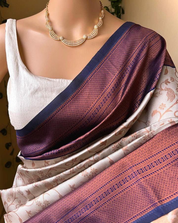 Classy Look Soft Cotton Saree With Digital Print & Designer Blouse (Copy)