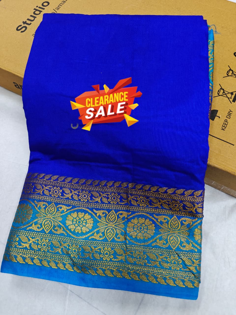 Big Offer Clearance Sale Very Soft And Comfortable To Wear Any Weather Designer Saree