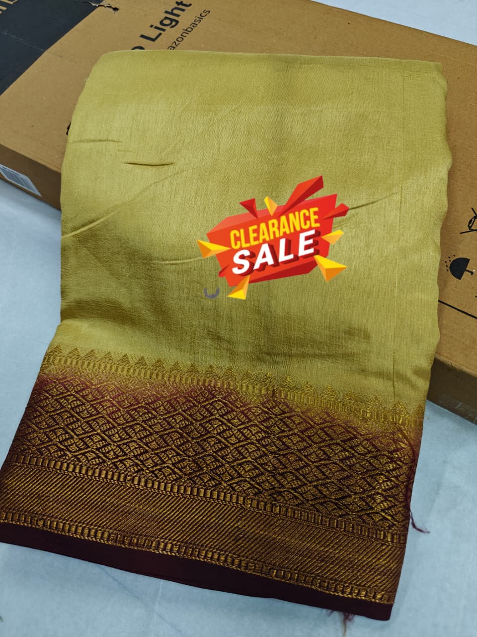 Big Offer Clearance Sale Very Soft And Comfortable To Wear Any Weather Designer Saree