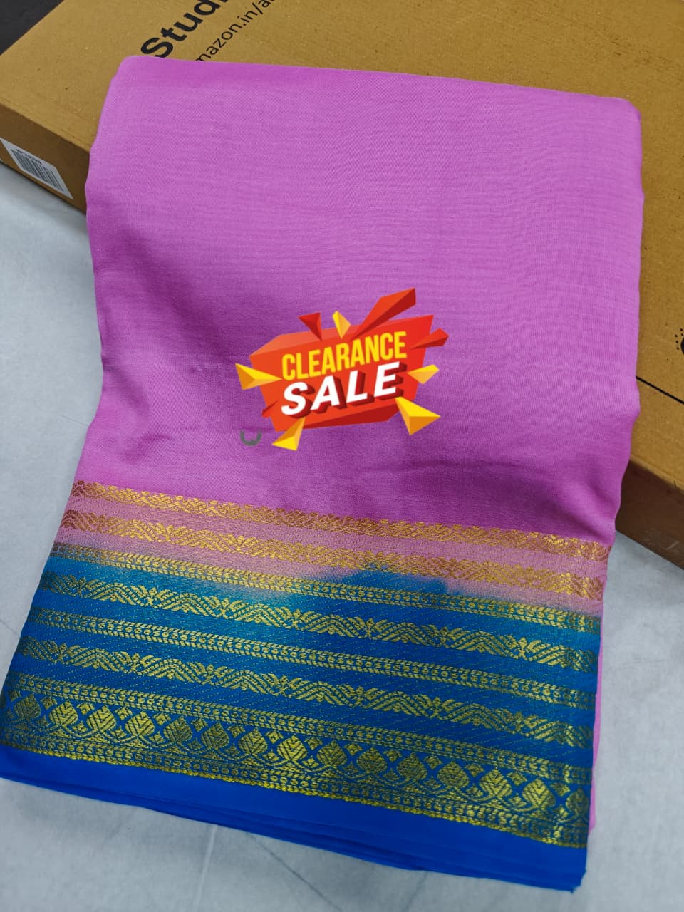 Big Offer Clearance Sale Very Soft And Comfortable To Wear Any Weather Designer Saree