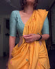 Classy Look Soft Chanderi Cotton Saree With Digital Print & Designer Blouse