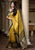 Beautiful Yellow & Blue Color Look Soft Silk With designer Blouse