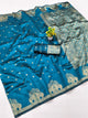 New Rich Look  Designer Look Soft Silk With designer Blouse