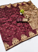 New Rich Look  Designer Look Soft Silk With designer Blouse