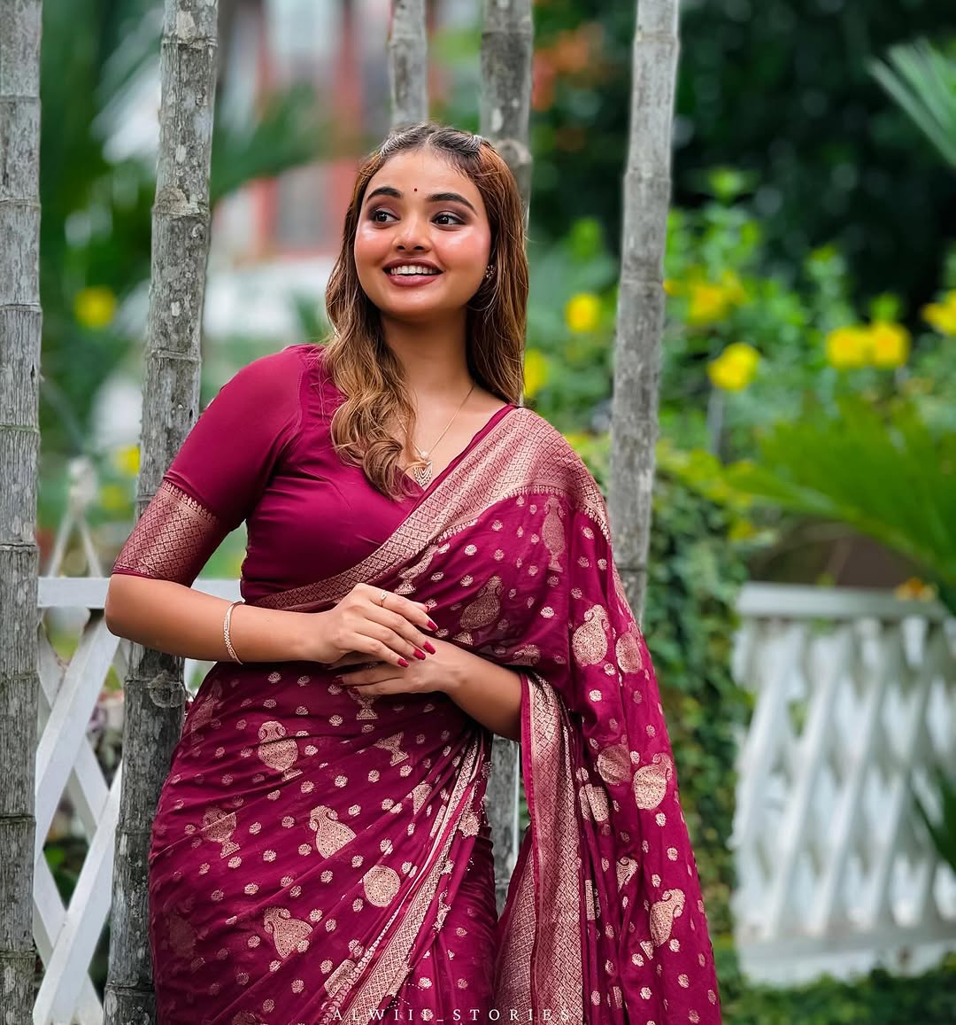 New Attractive Look Designer Look Soft Silk With designer Blouse
