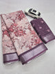 Rich Look Soft Linen with Mangalagiri border