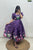 Stylish Dress Made From Soft Kota Fabric With Print Work And Stylish Pattern Gown