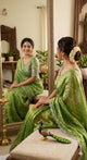 New Beautiful Look Designer Look Soft Silk With Heavy Siroski Work Blouse