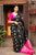 Stunning Look Soft Banarasi Silk Designer Saree With Blouse
