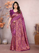 New Look Soft Banarasi Silk Designer Saree With Blouse
