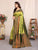 New Designer Look Soft Banarasi Silk Designer Saree With Blouse