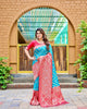 Elegant Look Soft Banarasi Silk Designer Saree With Blouse