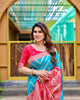 Elegant Look Soft Banarasi Silk Designer Saree With Blouse