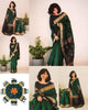Stunning Look Soft Banarasi Silk Designer Saree With Blouse
