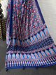 SupeDesign Lunch Real Mirror Work Semi Gajji Silk Soft and Smooth Saree