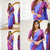 Stunning Look Soft Lichi Silk Designer Saree With Blouse