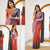 Stunning Look Soft Lichi Silk Designer Saree With Blouse